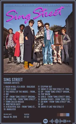 Various Artists - Sing Street Original Motion Picture Soundtrack.jpg